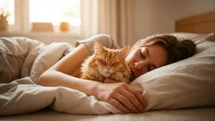 Schlaf mit der Katze: Wo hört der Nutzen auf und wo beginnt der Schaden?